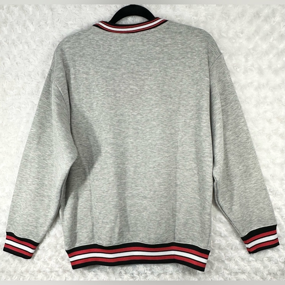 Hello Kitty Women’s Grey Long Sleeve Crew Neck Sweatshirt - Picture 2 of 13